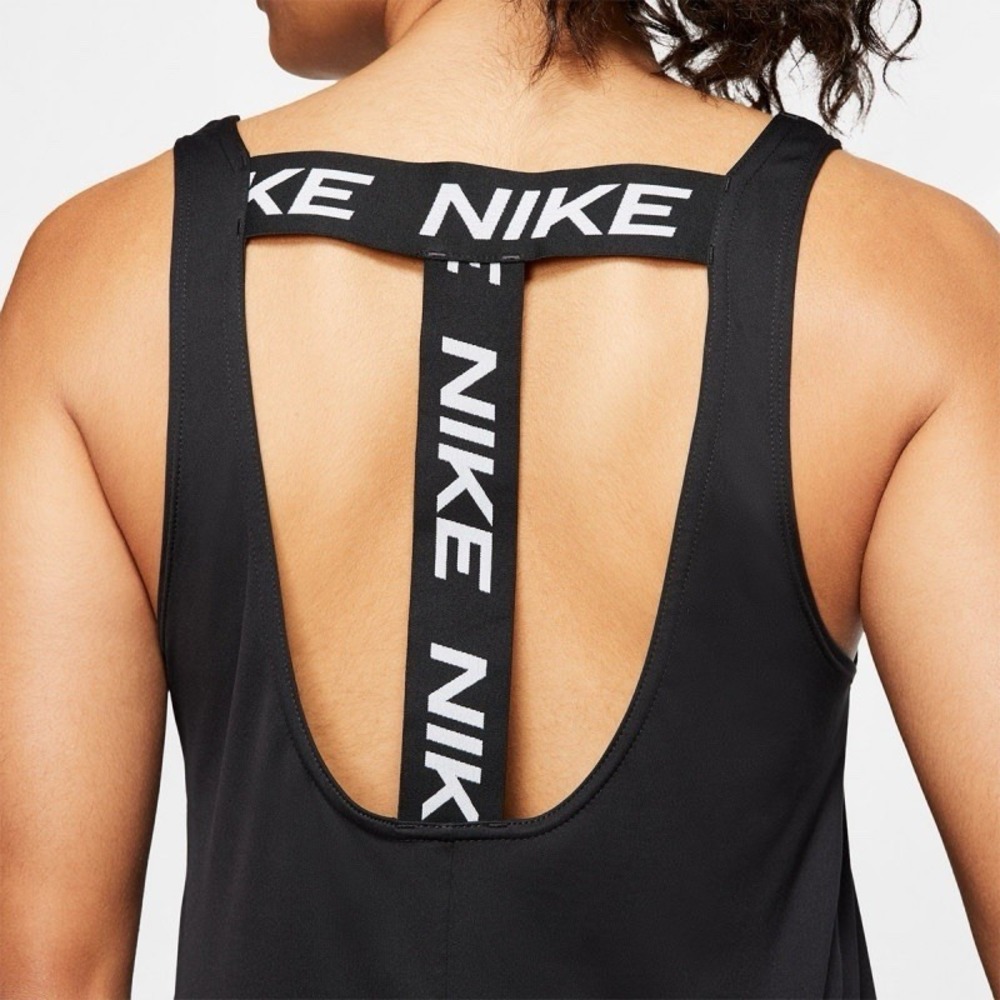 Nike Dri-FIT Women's Black Open Back Training Tank Top Size S NWT. - Picture 7 of 16